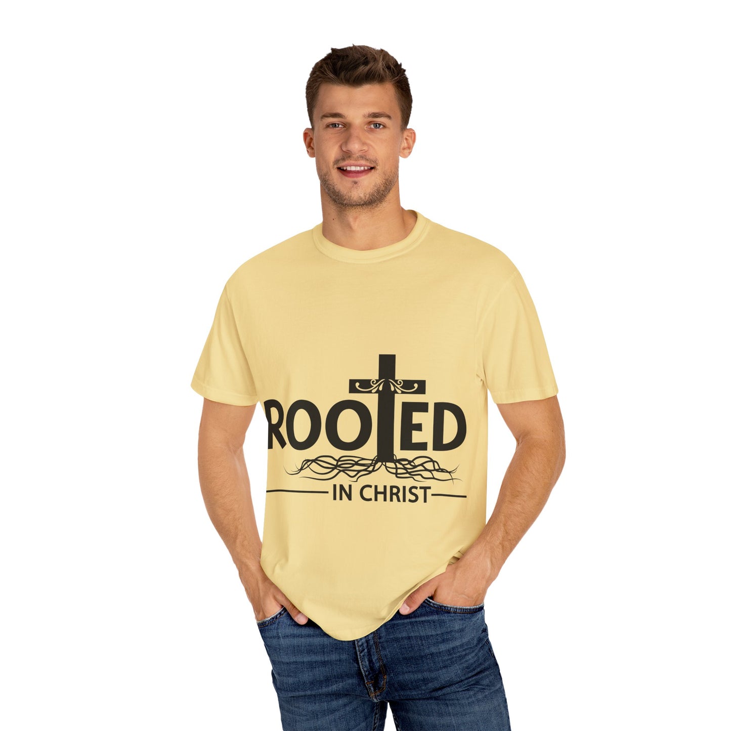 Rooted in Christ T-Shirt - Unisex Christian T-Shirt