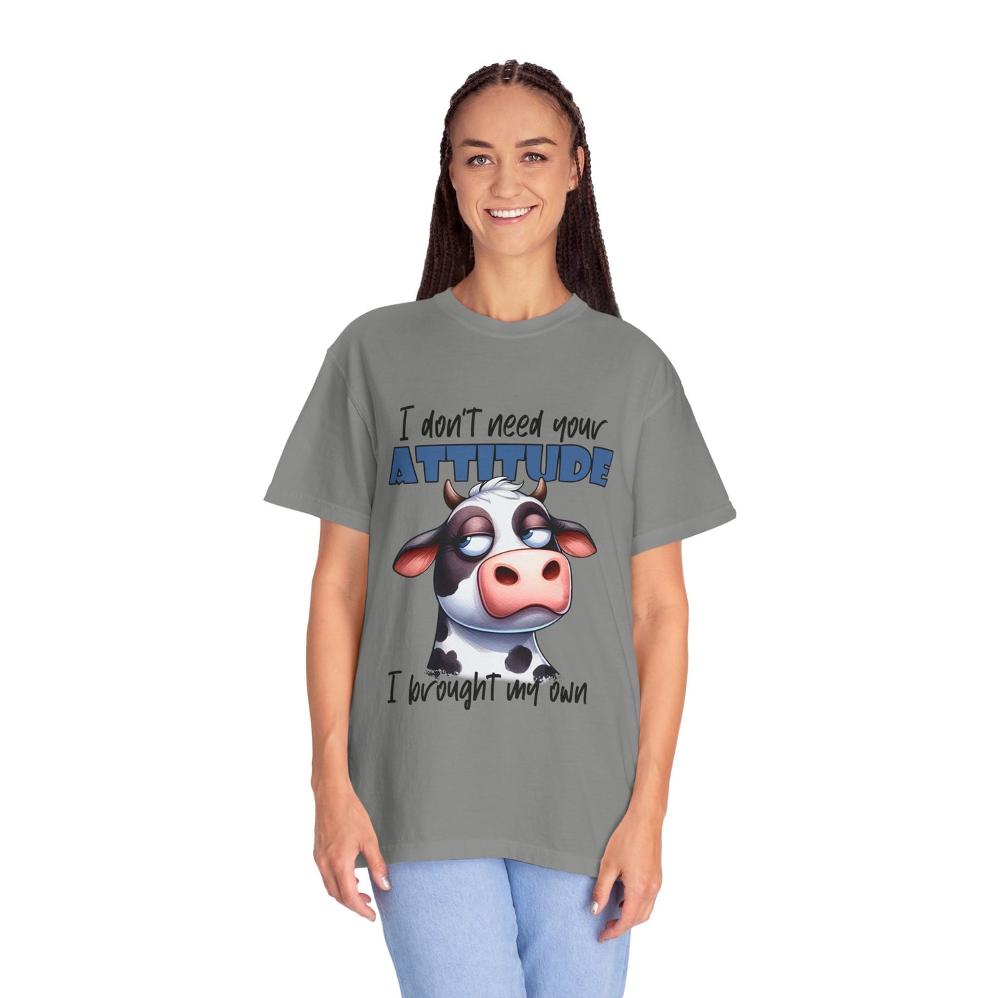 Funny Cow Attitude T-Shirt