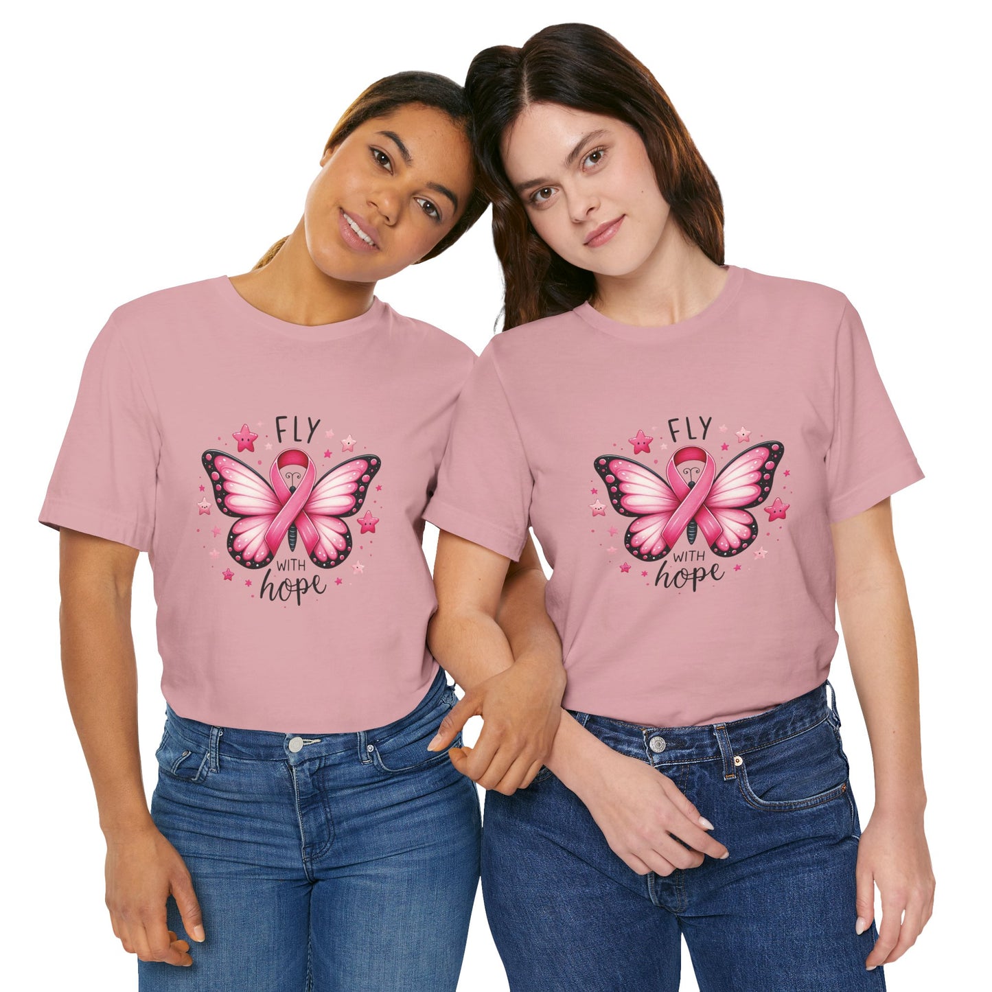 Breast Cancer Hope Butterfly Tee