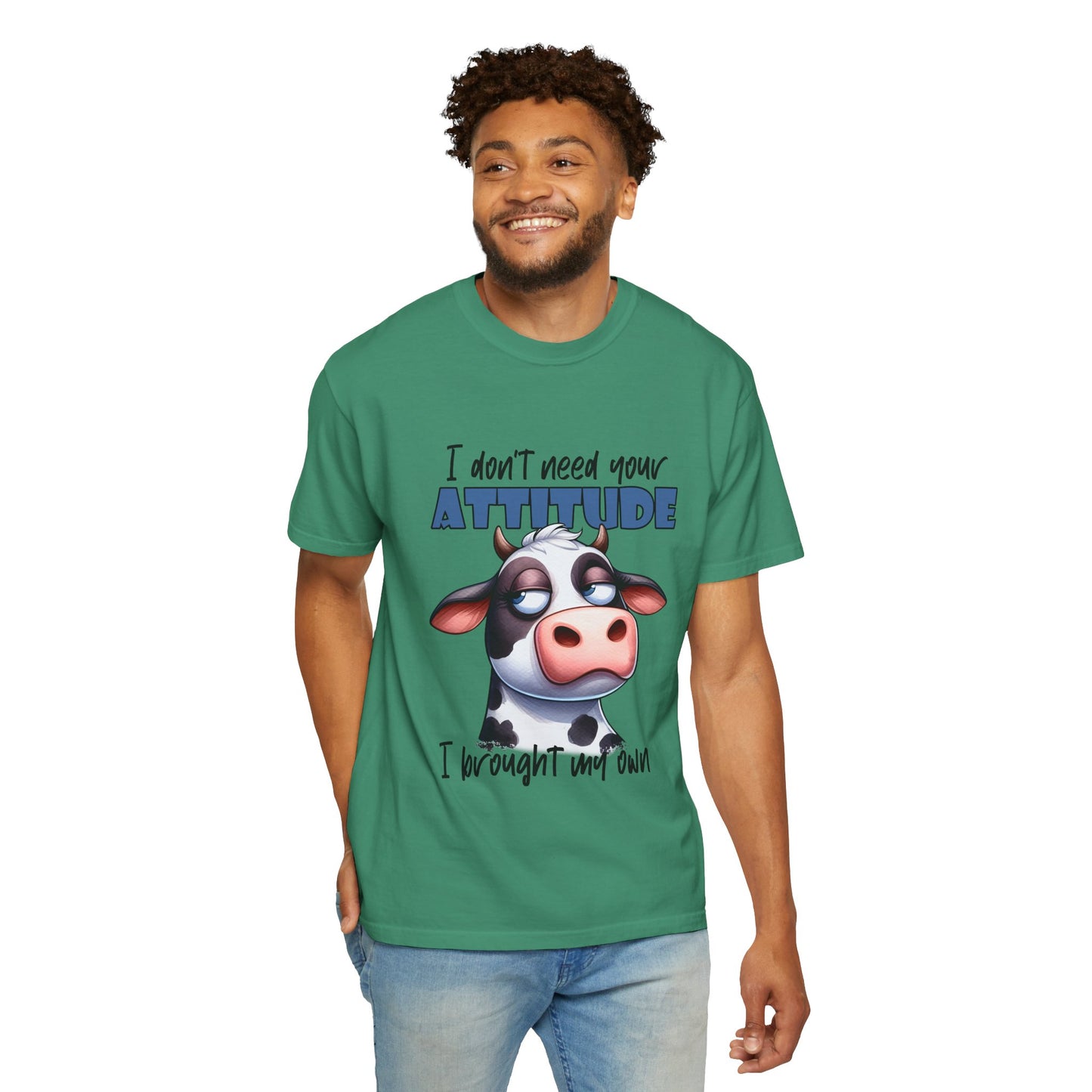 Funny Cow Attitude T-Shirt