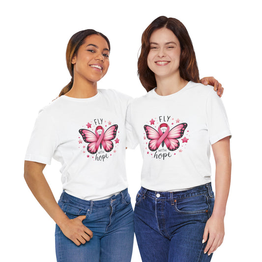 Breast Cancer Hope Butterfly Tee