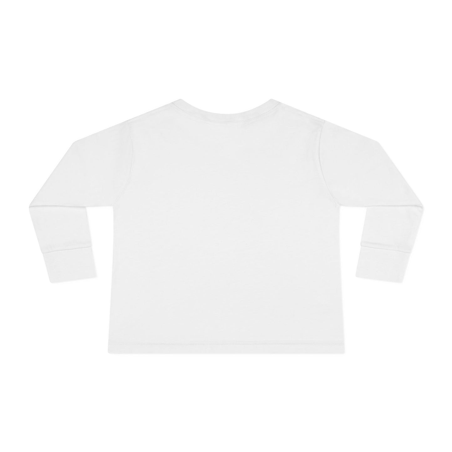 Unisex Dinosaur Graphic 100% Combed Cotton Toddler Long Sleeve Tee