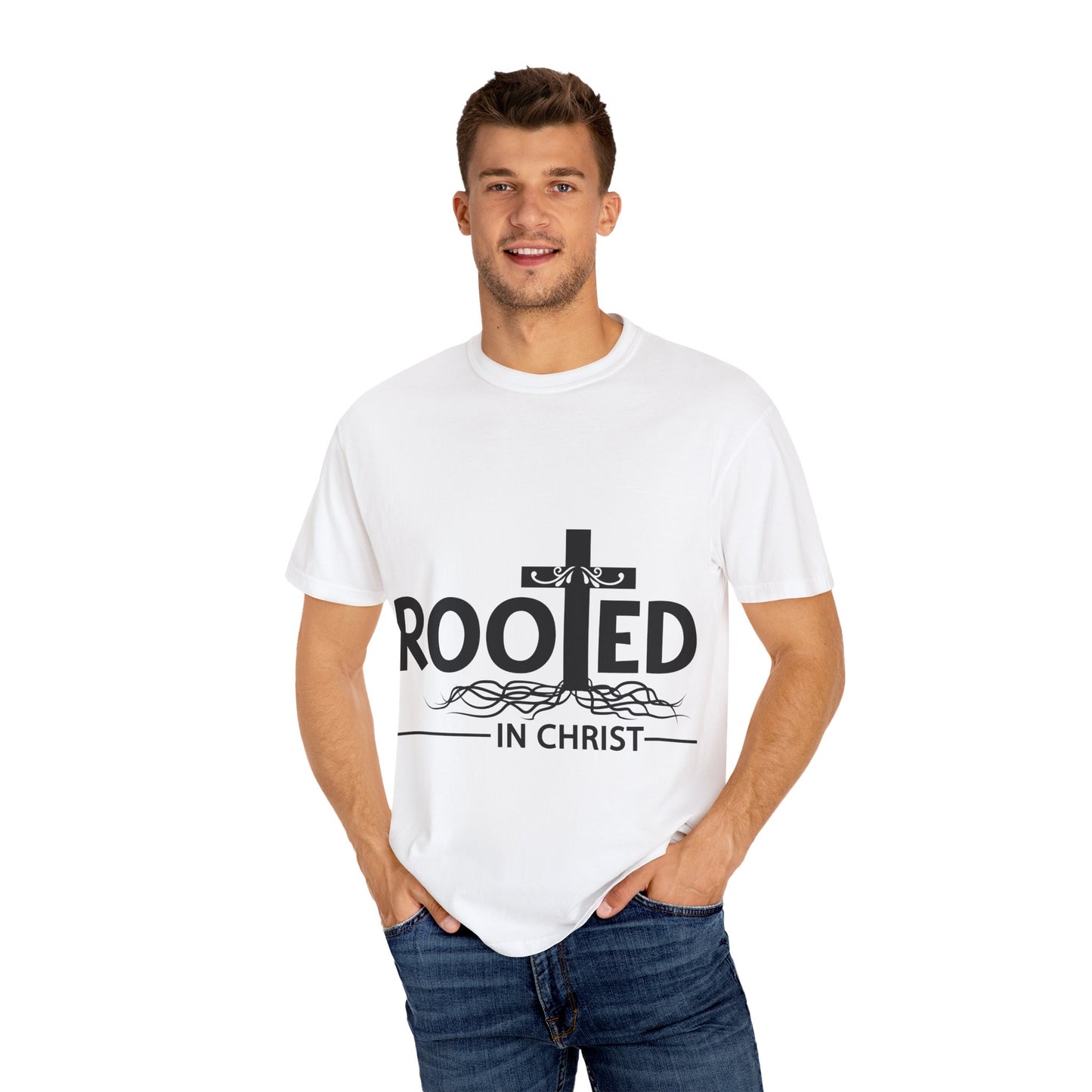 Rooted in Christ T-Shirt - Unisex Christian T-Shirt