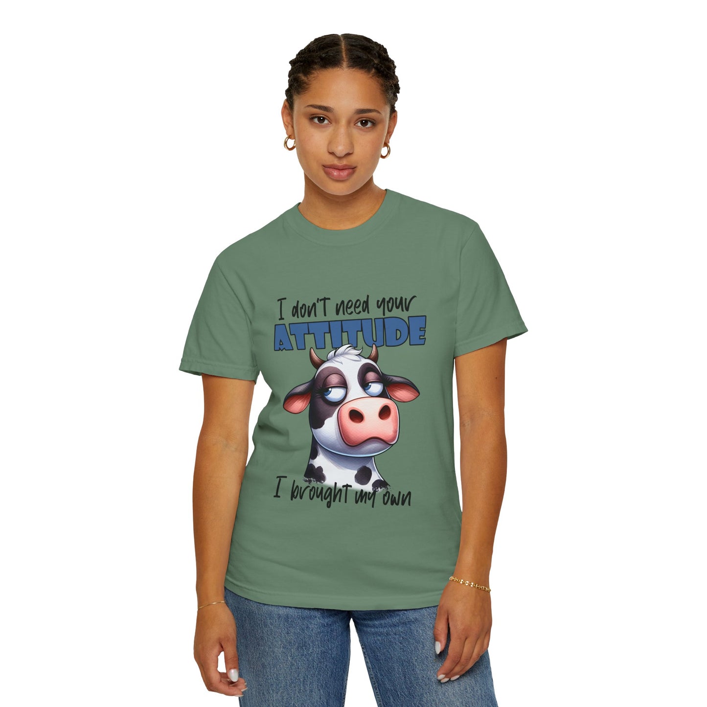Funny Cow Attitude T-Shirt