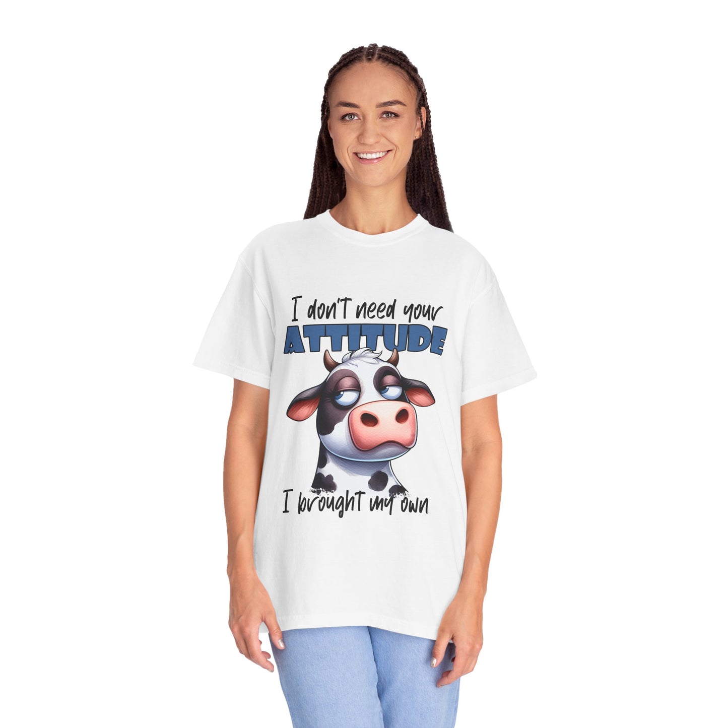 Funny Cow Attitude T-Shirt