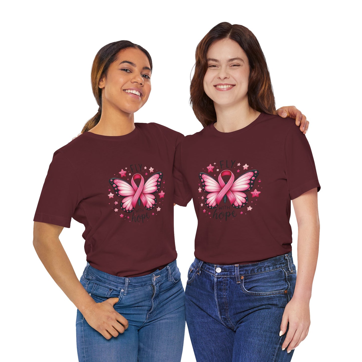 Breast Cancer Hope Butterfly Tee