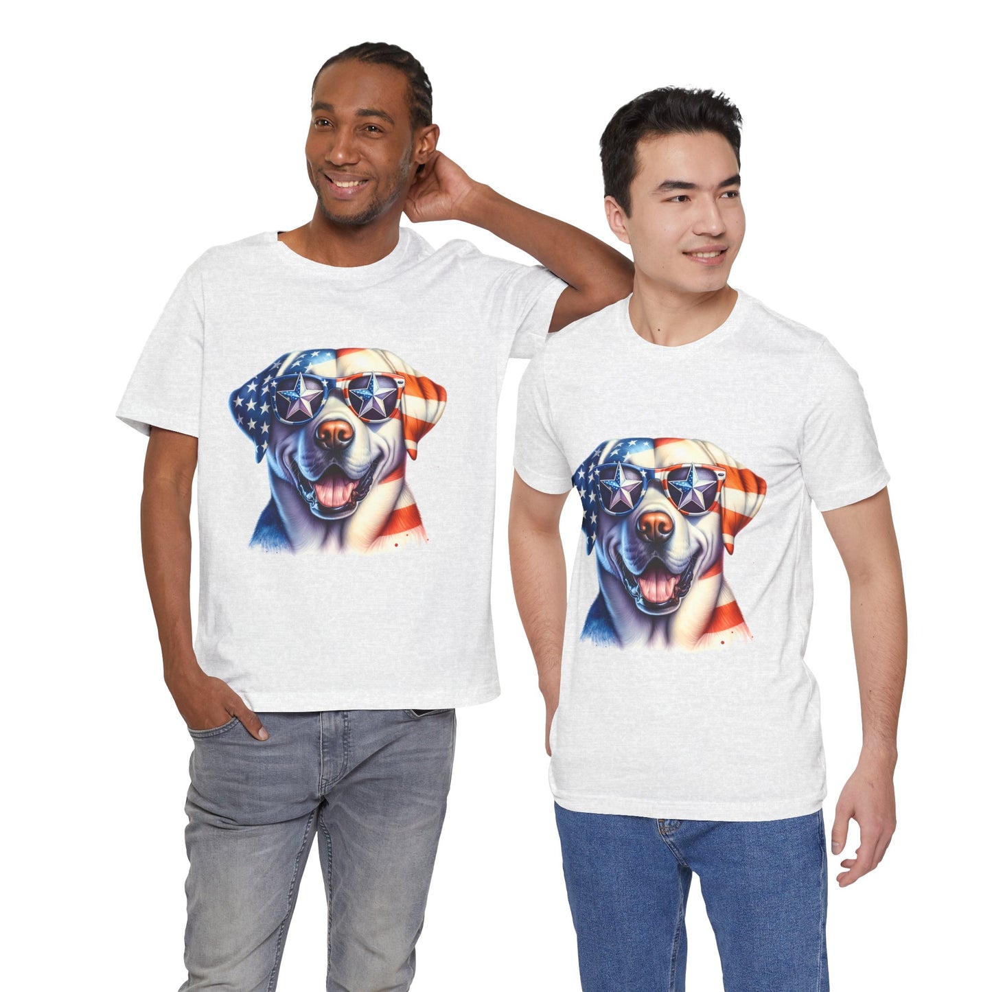 Patriotic Tee, Dog Flag Shirt, Patriotic Apparel, Red White Blue Tee, USA Patriotic Tee