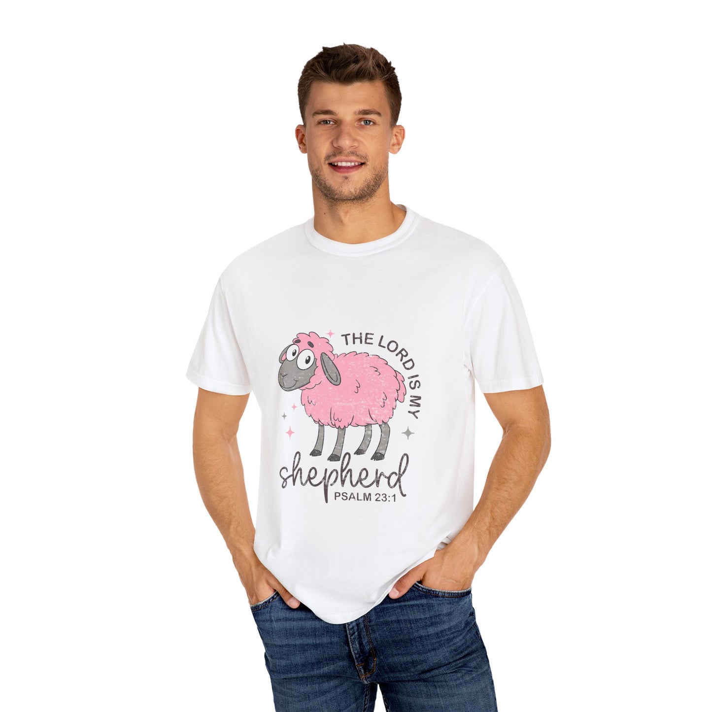 Faith over Fear -The Lord is my Shepherd Christian T-Shirt, Christian T-Shirts, Christian Tee, Faith T-Shirt