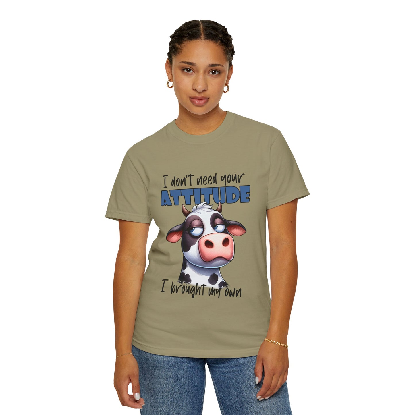 Funny Cow Attitude T-Shirt