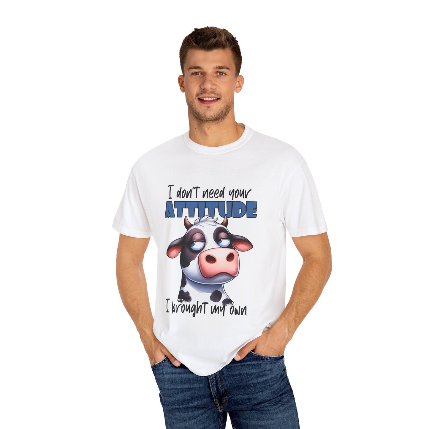 Funny Cow Attitude T-Shirt