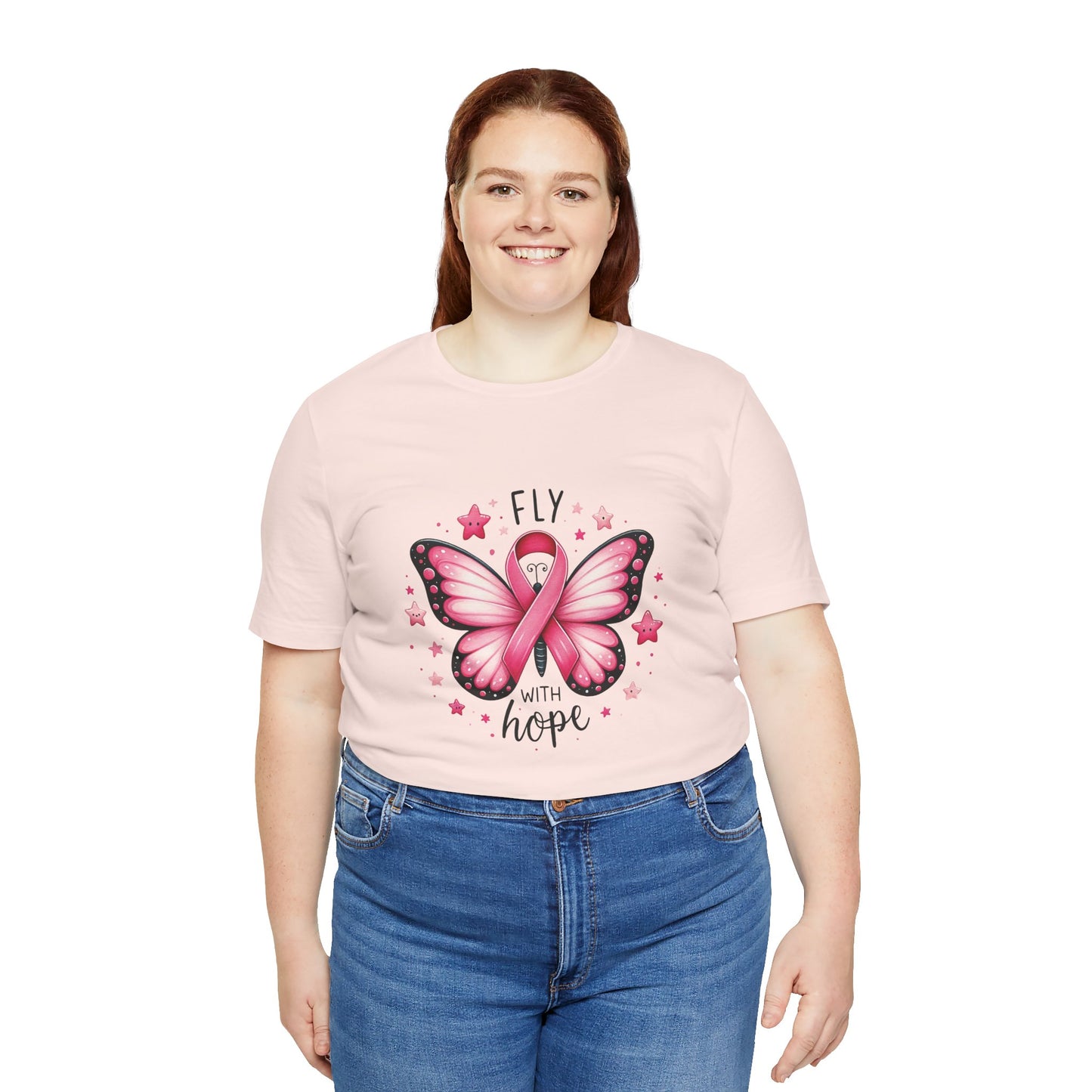 Breast Cancer Hope Butterfly Tee