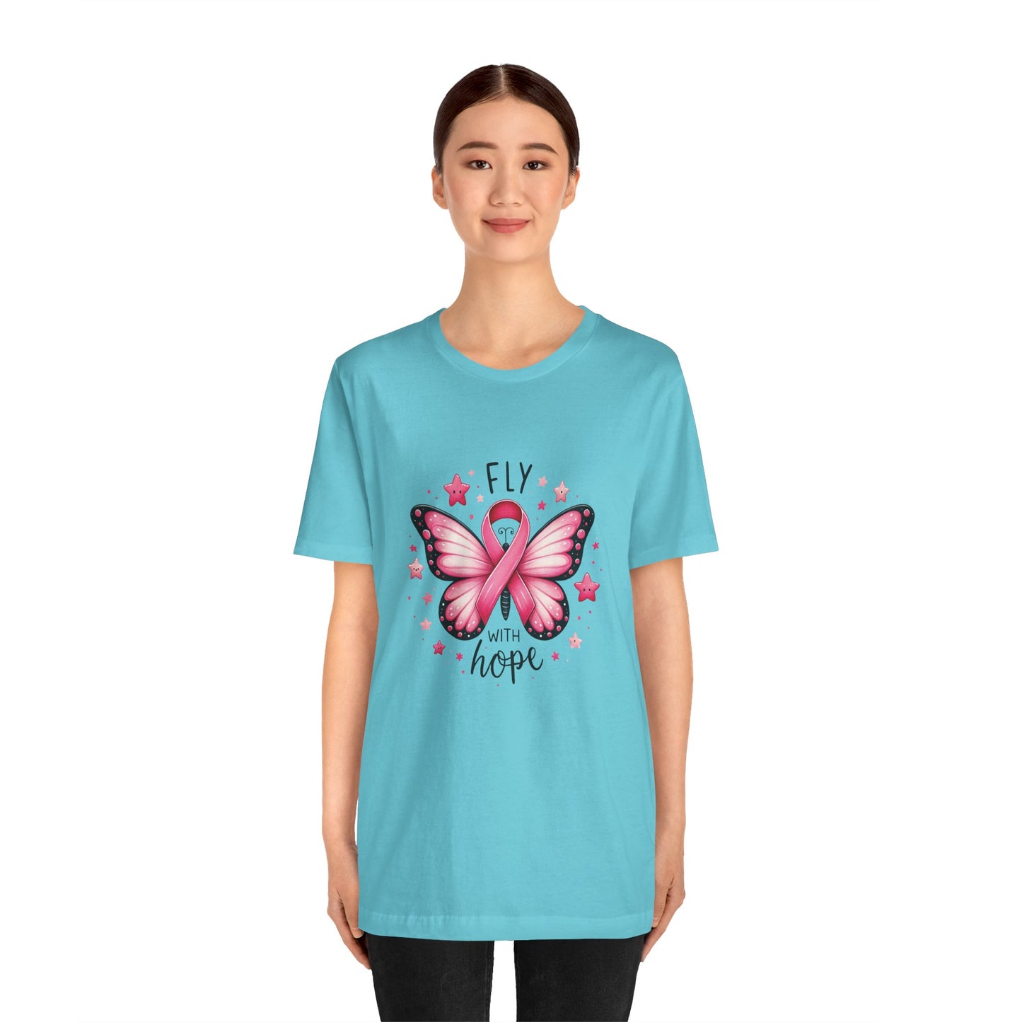 Breast Cancer Hope Butterfly Tee