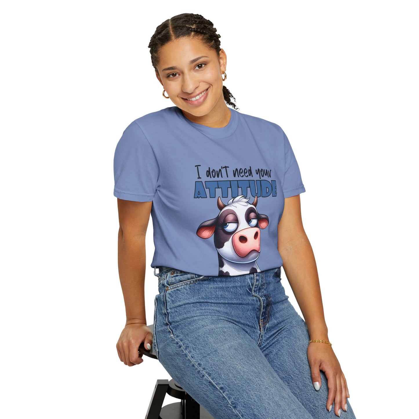Funny Cow Attitude T-Shirt