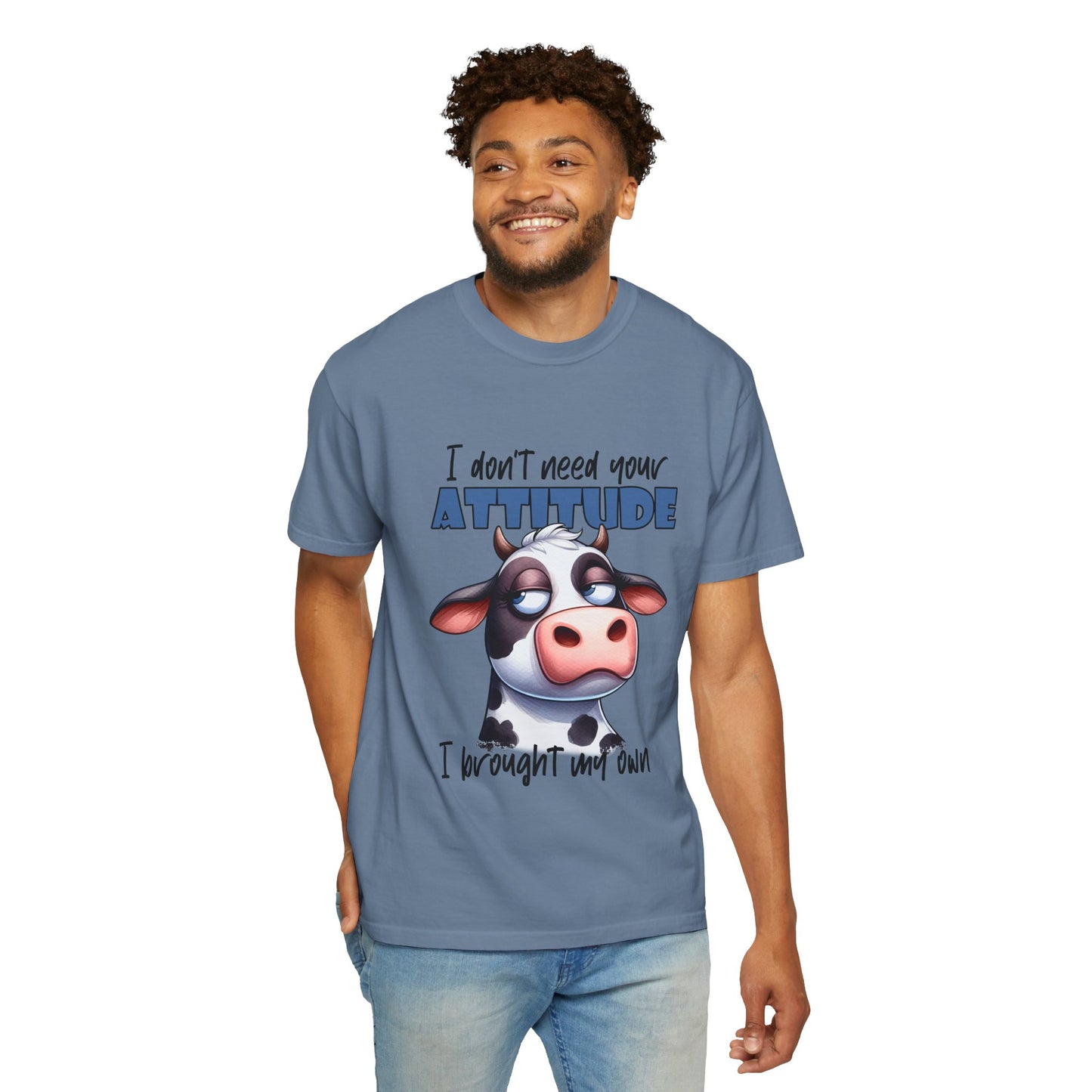 Funny Cow Attitude T-Shirt