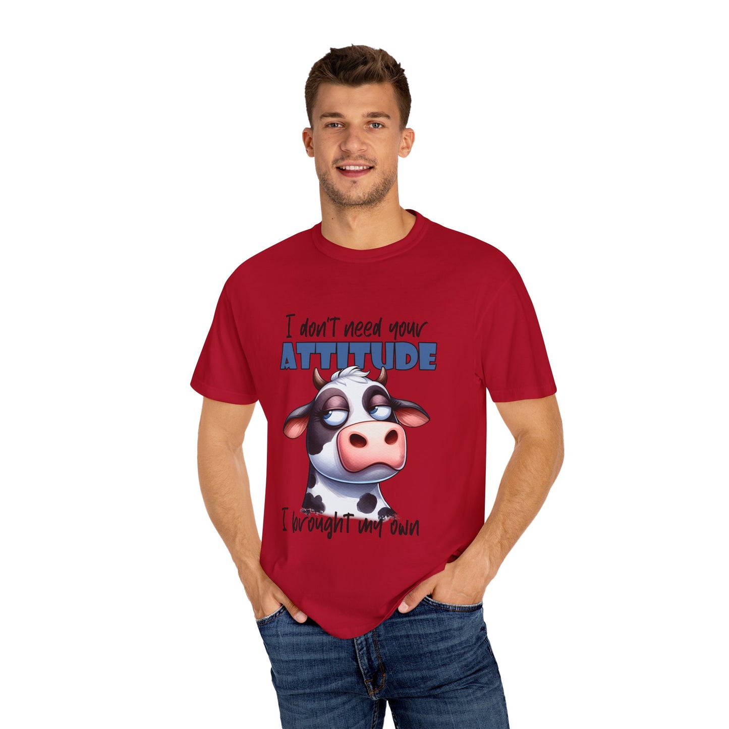 Funny Cow Attitude T-Shirt