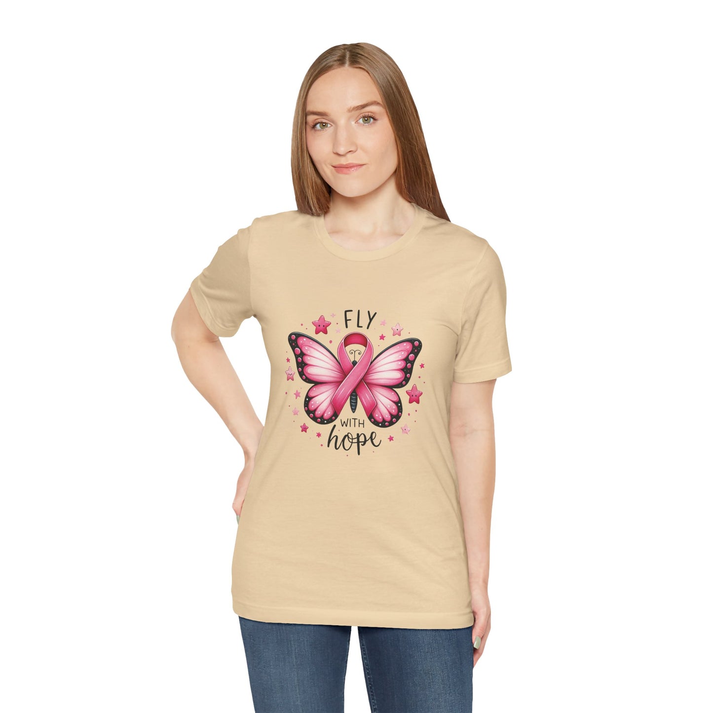 Breast Cancer Hope Butterfly Tee