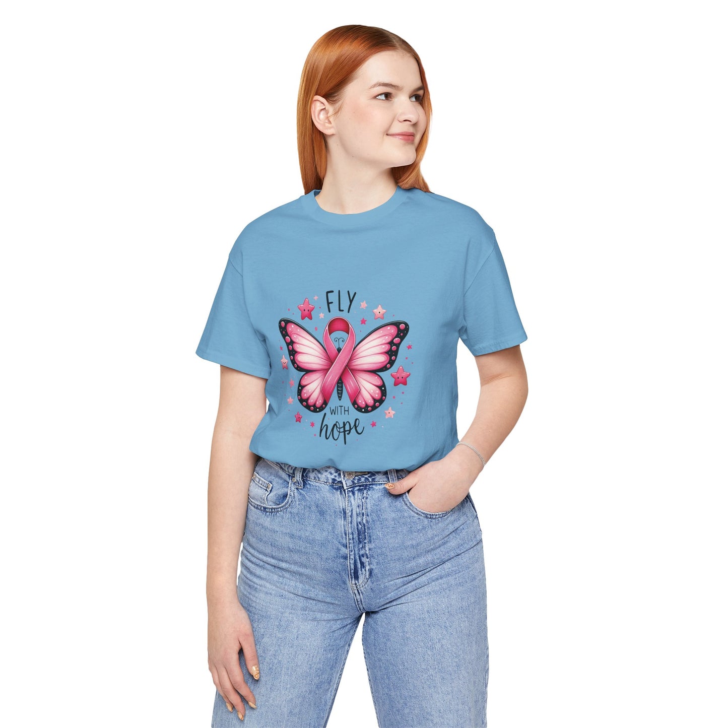 Breast Cancer Hope Butterfly Tee