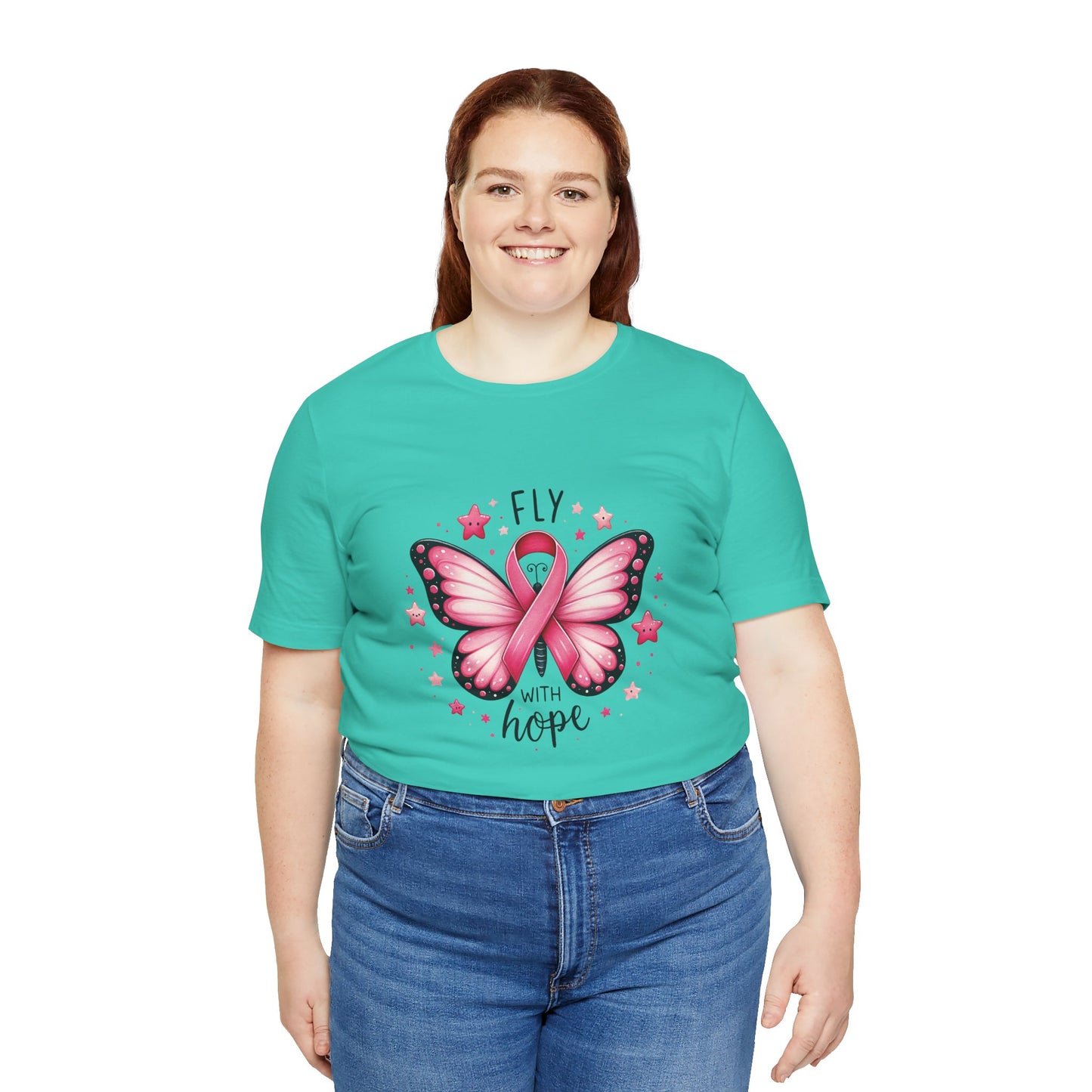 Breast Cancer Hope Butterfly Tee